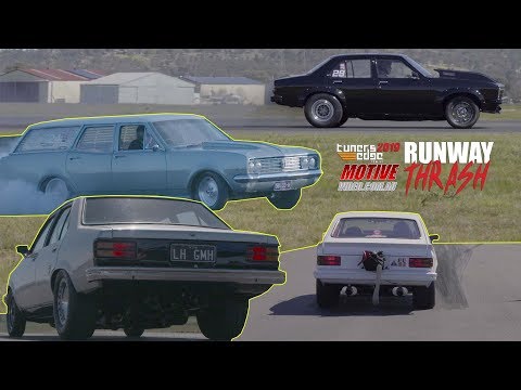 2019 Runway Thrash - The old school Muscle hits the runway