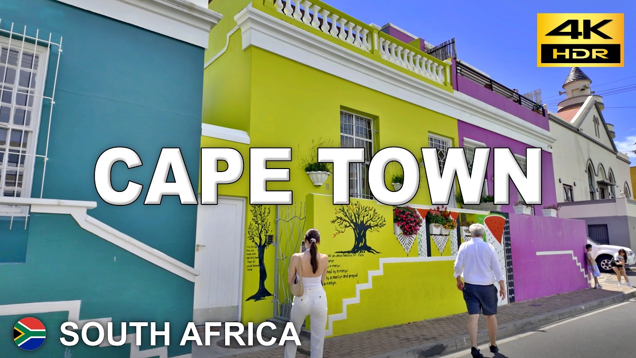 Cape Town – Exploring Iconic Spots: CBD, Bo-Kaap & V&A Waterfront | South Africa 🇿🇦 02/2026 [4K HDR]