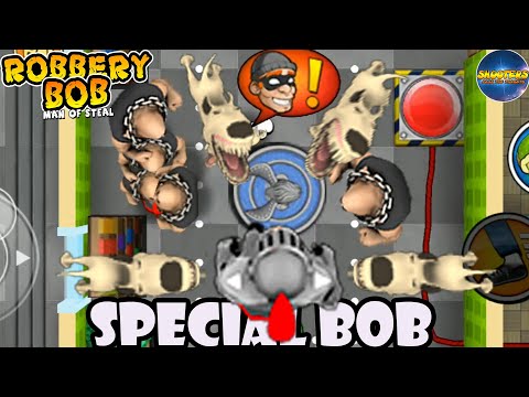 Robbery bob – SPECIAL BOB #8:  KNIGHT AMOR SUIT vs BIFFEN TEAM vs ANGRY DOGS