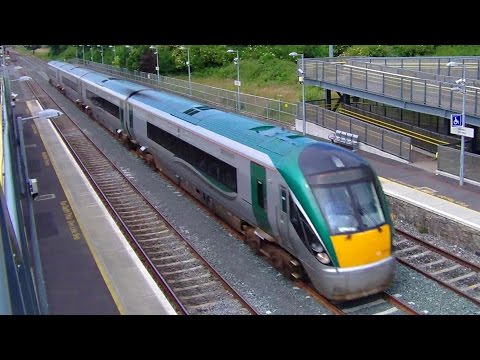 Irish Rail 22000 Class Intercity Train 22345 - Kildare Station