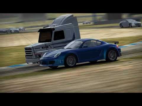 NFS Shift 2 Unleashed: Fully Tuned Scania 113H 360 Semi-Truck on Motorsport Arena Oschersleben GP HD