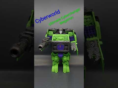 3 Minute Reviews #transformers #cyberworld #ultimate #cyberchanger #decepticons #g2 #megatron