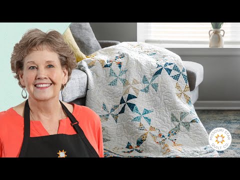 Learn How to Make a "Pinwheel Wreath" Quilt - Free Quilting Tutorial