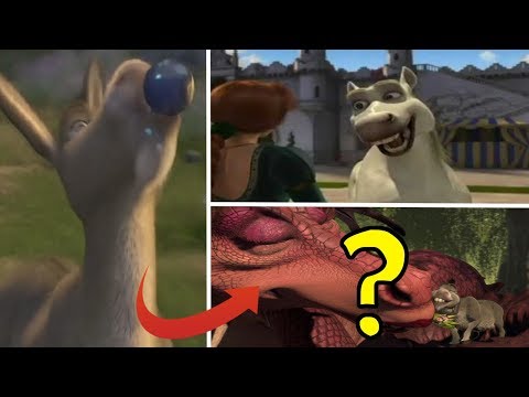 Si Burro Se Convirtio En Un Corcel Al Tomar La Pocima ¿En Que Se Convirtio La Dragona? | Shrek 2