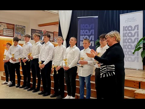 "Bajnokok köszöntése 2024" -  2022/23 évi U14 3x3  Magyar Bajnok Csapata KASI! 2024.04.10.