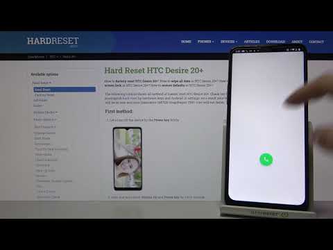 HTC Desire 20+ Incoming Call