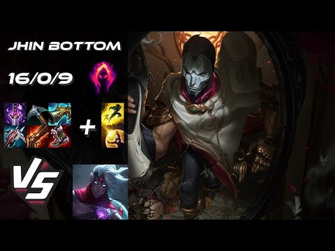 BOTTOM Jhin vs Varus - NA Challenger Patch 14.24