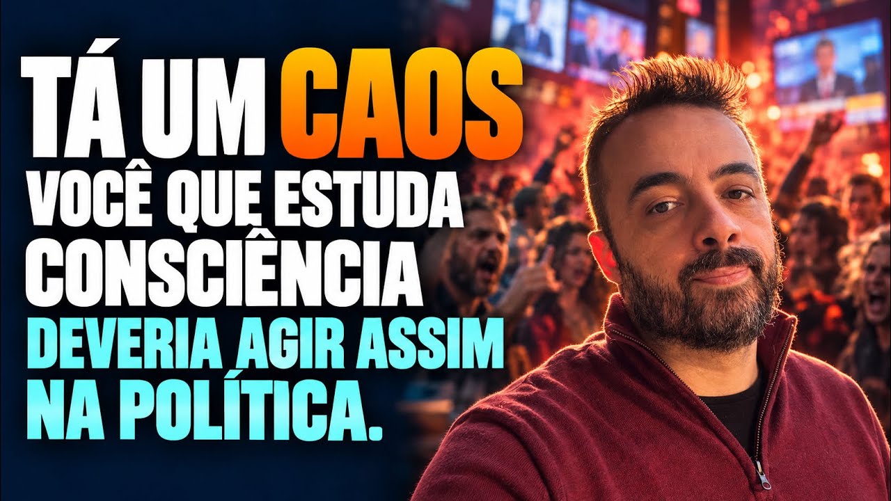TÁ UM CAOS🚨 VOCÊ QUE ESTUDA CONSCIÊNCIA DEVERIA AGIR ASSIM NA POLÍTICA