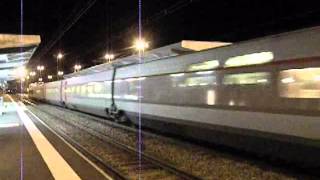 preview picture of video 'Gare de Bourg en Bresse : rame TGV POS 4407'