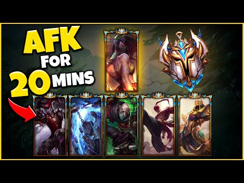 1 Pro vs. 5 Challengers, But Challengers AFK for 20 Minutes! (Ft. Zwag, Pink Ward)
