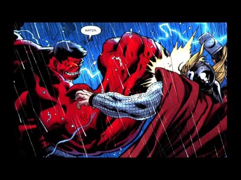 Red Hulk vs. Thor