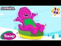 El Paraíso De Nieve Navidades Y Festividades VIDEO NUEVO Barney En Español