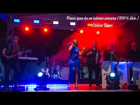 Céline Dion | Pour que tu m'aimes encore (cover) | Madalina Coca & The Cabarets - Live in Concert 🎤
