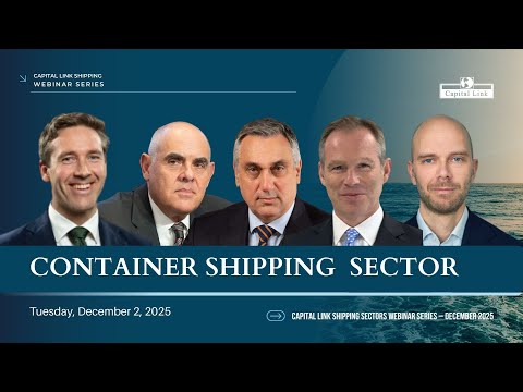 Container Shipping Sector Panel with Senior Executives from DAC, ESEA, GSL & MPCC