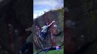 Video thumbnail of Vicious Streak, 8a. Caley