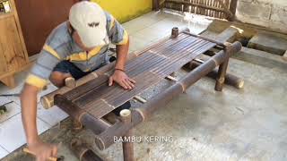 Download lagu Membuat Kursi Taman Sederhana dari Bambu mp3