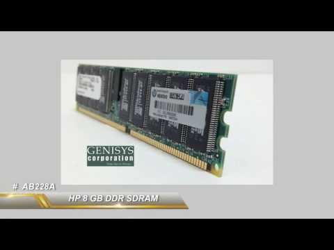 AB228A  HP 8 GB DDR SDRAM Memory Module at Genisys