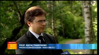 Rafał Pankowski o hajlowaniu przez członków Narodowego Odrodzenia Polski w Białymstoku, 2.09.2014.