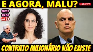 🔴 19h E AGORA? Contrato de R$ 129 milhões do Banco Master com esposa de Moraes NÃO EXISTE