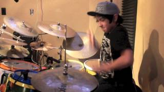 Candlelight Red Demons Drum Cover by 12 year old Austin Rios