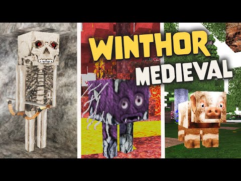 Minecrafting - Texture Packs, Seeds & Builds - Winthor Medieval 64x64 | Minecraft Texture Pack 1.19 + Download