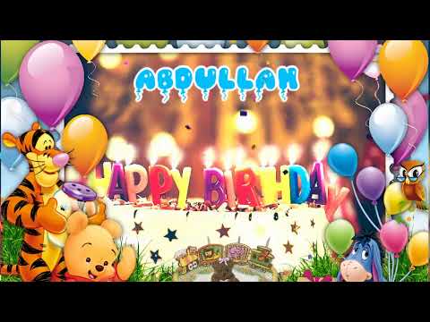 Abdullah  Birthday Song – Happy Birthday Abdullah