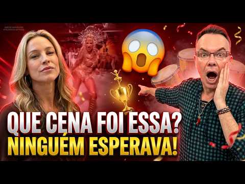 Luana Piovani joined in to samba... but look at this!