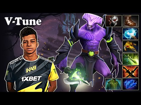 V-Tune - Faceless Void Safelane | Dota 2 7.29b Gameplay