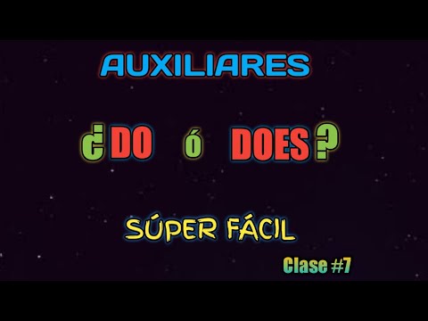 Cómo usar DO y DOES en INGLÉS 👉 SÚPER FÁCIL - Present Simple | Clase#7