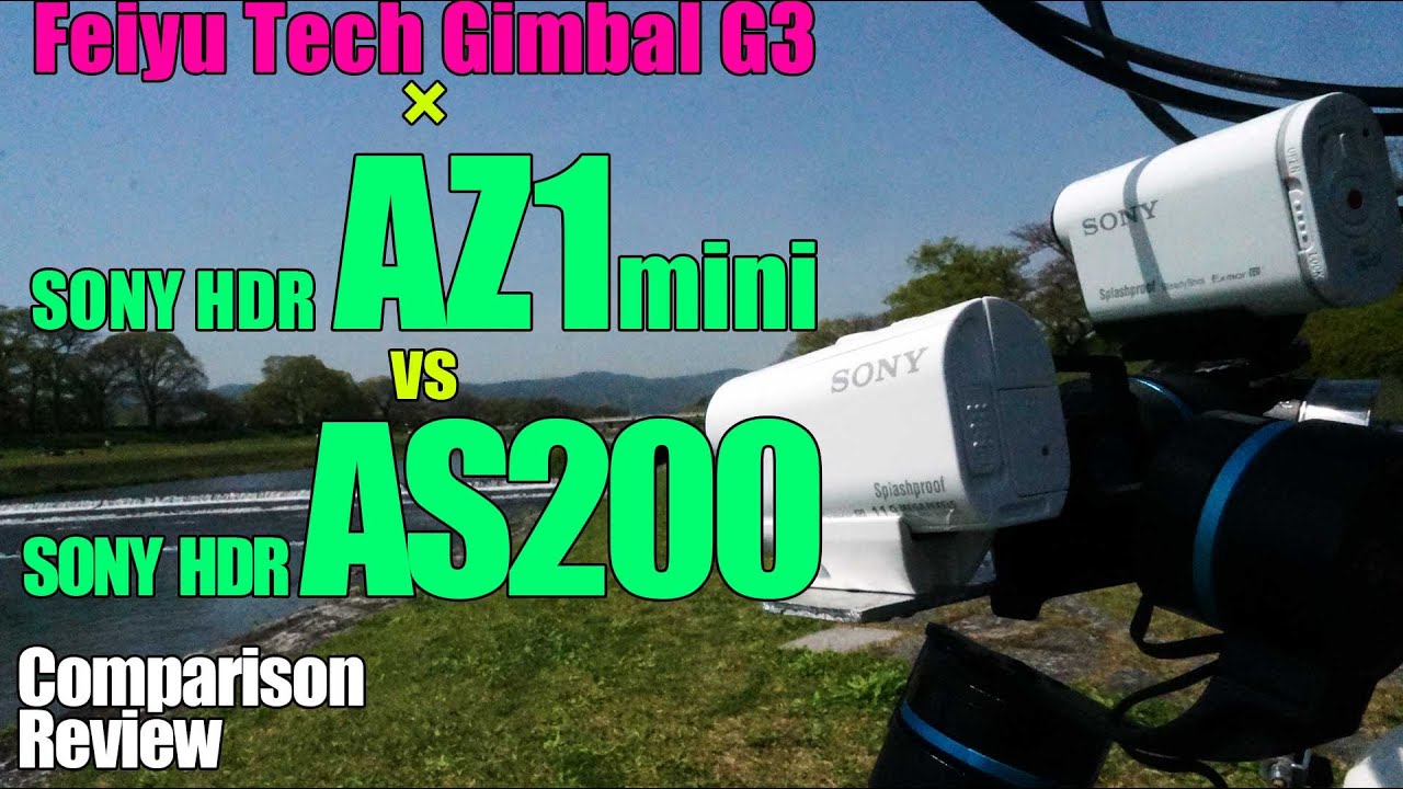 Трехосевой стабилизатор Feiyu FY-GS + Sony HDR-AS20B