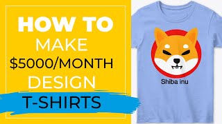 How To Design T shirts and Sell them Online For Free 2024