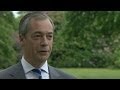 Nigel Farage: Ukip now the third party in UK.