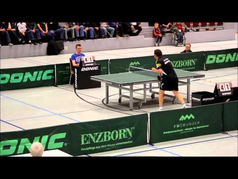 Super-Cup Aurich Timo Boll vs. Jan-Ove Waldner