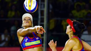 Volleyball World Beach Pro Tour Elite 16 Saquarema Quarterfinal: Canada vs. Brazil