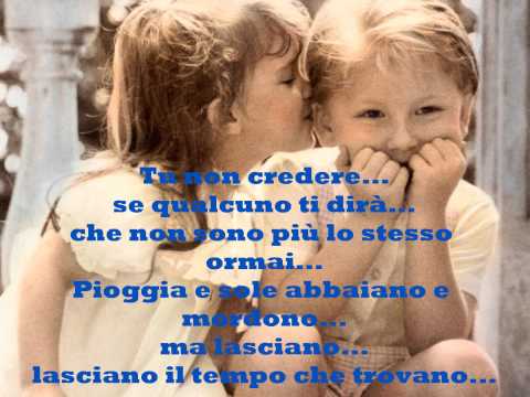 "Sempre e per sempre", con testo (F. De Gregori)