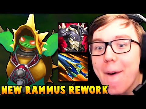 TheBausffs tries NEW RAMMUS REWORK (300+ AD NEW BUILD)