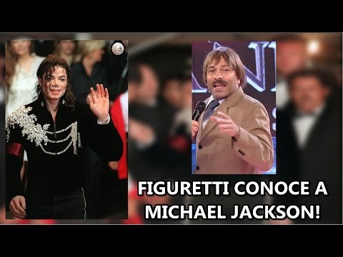 FIGURETTI CONOCE A MICHAEL JACKSON - Festival de Cannes - 1997