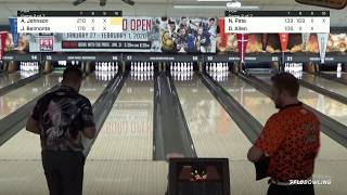 AJ Johnson on the Front Nine During 2020 PBA Jonesboro Open