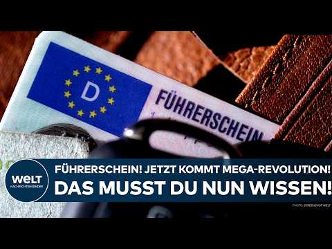 DEUTSCHLAND: Jetzt kommt die große Führerschein-Revolution! Das muss du nun wissen!