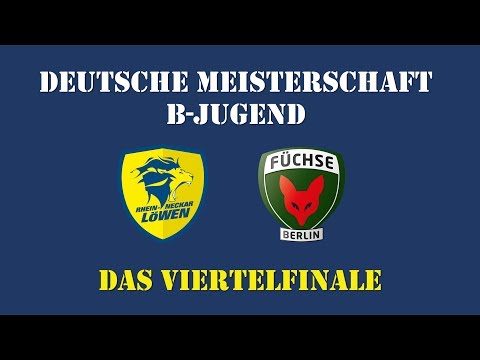 DM-Viertelfinale 2018 der B-Jugend: Rhein-Neckar Löwen vs. Füchse Berlin
