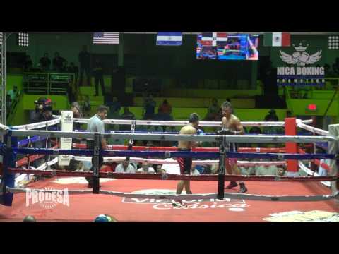 Cristofer Rosales (Nic) vs Jose Martin Tecuapetla (Mex) - Nica Boxing Promotions