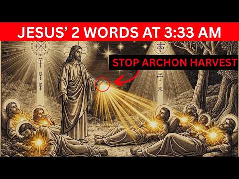 Jesus Revealed 2 Words To Say at 3:33 AM — Archons Can’t Harvest You After This