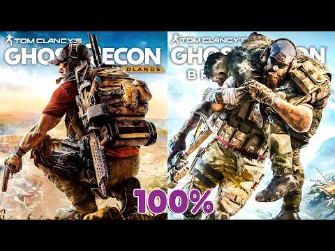 GHOST RECON WILDLANDS & BREAKPOINT - 100% Walkthrough No Commentary (PC MAX Settings)