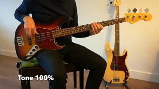Video thumbnail for Jazz Bass vs Precision Bass by Jules Guitar