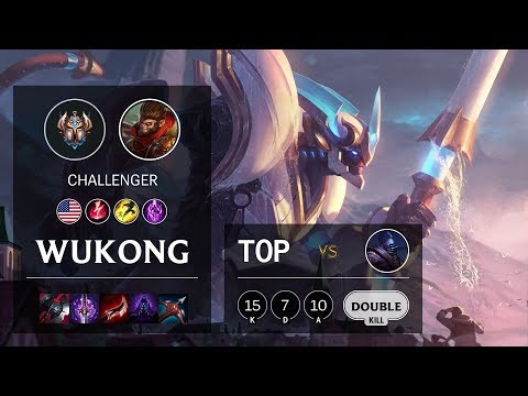 Wukong Top vs Jax - NA Challenger Patch 10.5