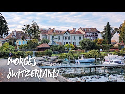 Beautiful Morges Switzerland | The 'City of Flowers' on Lake Geneva