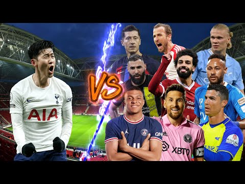 Heung Min Son 🆚 2024 New Legends (Ronaldo, Messi, Neymar, Mbappe, Haaland, Benzema, Salah, Vini)💪⚽🔥