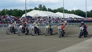 preview picture of video '2014 Virginia Mega Mile Dash for Cash and Semi-Final Races - AMA Pro Flat Track'
