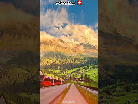 Scenic Switzerland 4K 🏞️ #travel #sceniclandscapes #swissalps #switzerland #nature