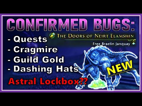 BUGS & NEWS: Free Braelin, Cragmire, Gold, New Mount, Harvester, Trade Bars, Astral LB - Neverwinter